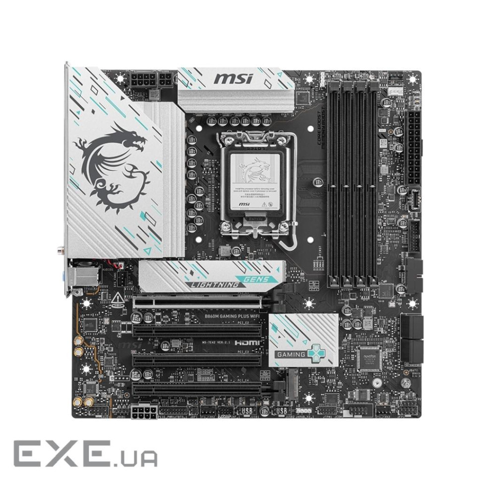 Материнська плата MSI B860M Gaming Plus WiFi