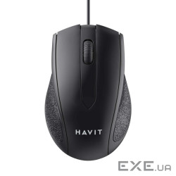 Мишка Havit MS80 USB Black (6939119036607)