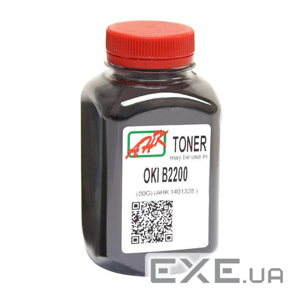Тонер OKI B2200, 80г Black AHK (1401328)