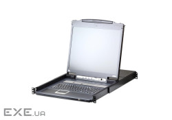 8-портовий KVM over IP комутатор Slideaway з 19 '' LCD екраном, 19 '', 2 кабелю VGA- (CL5708IN-ATA-RG)