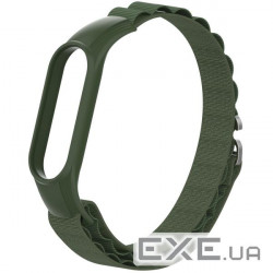 Ремінець Armorstandart AlpinaStyle Band для Xiaomi Mi Band 7/6/5/4 Green (ARM64988)