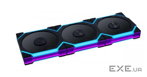 Повітряне охолодження для ПК LIAN LI Uni Fan SL FLEX WIRELESS 120-3 Reverse, Blac (G9F.12RSL1F3B.00)