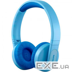 Навушники Philips Kids TAK4206 On-ear Colored light panels Wireless Blue (TAK4206BL/00)