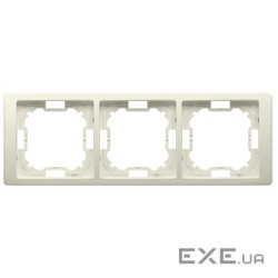 Рамка Neos BASIC 3x кратна, бежевый (BMRC3/12)