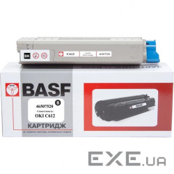 Тонер-картридж BASF OKI C612/ 46507520 Black (KT-46507520) (BASF-KT-46507520)
