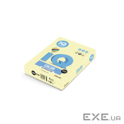 Папір Mondi IQ color А4 pastel, 160g 250sh Yellow (YE23/A4/160/IQ)