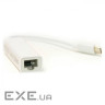 Перехідник PowerPlant USB Type C -> RJ45, 12см (DV00DV4067) (PowerPlant DV00DV4067)