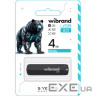 Флешка WIBRAND Grizzly 4GB USB2.0 Black (WI2.0/GR4P3B)