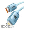Кабель Baseus Crystal Shine Type-C to Lightning 20W 1.2M Синій (CAJY001303)
