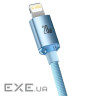 Кабель Baseus Crystal Shine Type-C to Lightning 20W 1.2M Синій (CAJY001303)