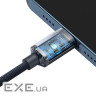 Кабель Baseus Crystal Shine Type-C to Lightning 20W 1.2M Синій (CAJY001303)