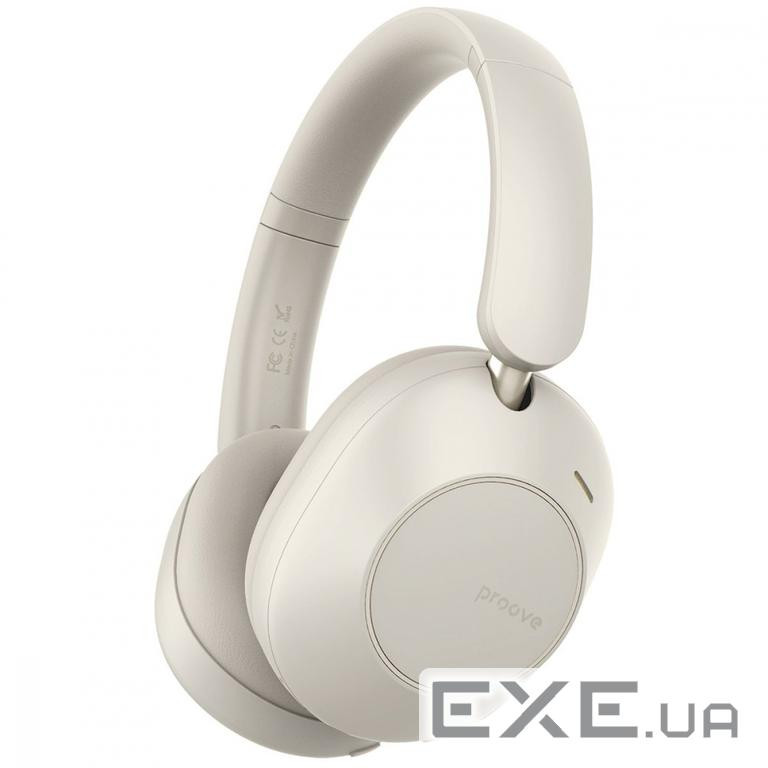 Беспроводные наушники Proove Silence 3D with ANC beige (HPSL00020007)