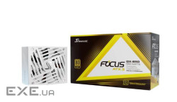 Блок живлення Seasonic 850W FOCUS-GX-850-ATX31-WH (FOCUS-GX-850-ATX31-WHITE)