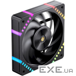 Вентилятор JONSBO HF2-120 Black (HF2-120B ARGB Black)