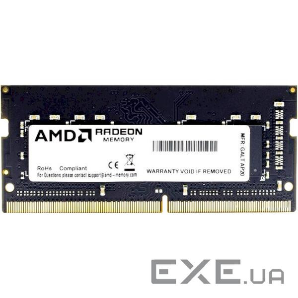 Модуль пам'яті AMD Radeon R9 Gamer SO-DIMM DDR4 3200MHz 8GB (R948G3206S2S-U)