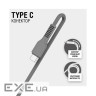Дата кабель USB 2.0 AM to USB-C 1.2m Black ACCLAB (1283126518232)