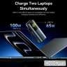 Батарея універсальна Vention 20000 mAh 165W Gray TFT Display Type (FKFH0)