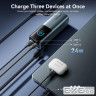 Батарея універсальна Vention 20000 mAh 165W Gray TFT Display Type (FKFH0)