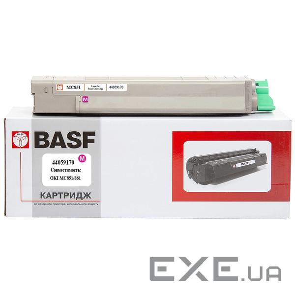 Тонер-картридж BASF OKI MC851/861/ 44059170 Magenta (KT-MC851M) (BASF-KT-MC851M)