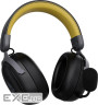 Бездротова ігрова гарнітура Ajazz AHM08 MAX Black Gray Yellow (AHM08-MAX-BGY)