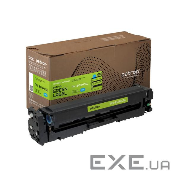 Картридж Patron HP 203X (CF542X) yellow Green Label (PN-203XYGL)