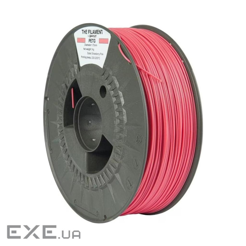 Пластик для 3D-принтера The Filament PETG 1.75mm STRAWBERRY PINK 1kg (TF-24025)