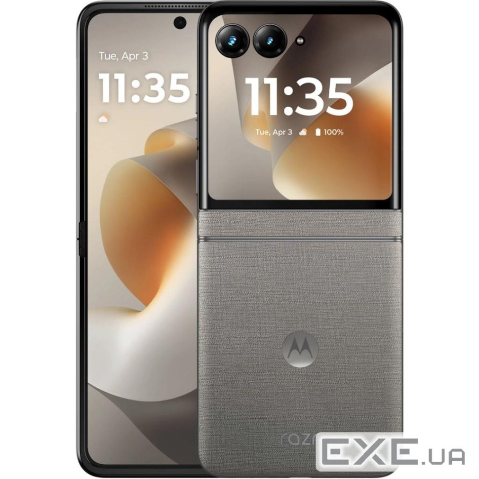 Смартфон Moto Razr 70 8/256 Hematite(Stone grey)(PBB60052UA) (PBB60052UA 8/256 Hematite)