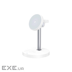 Зарядний пристрій XO Wireless 15W white (CX038.white)