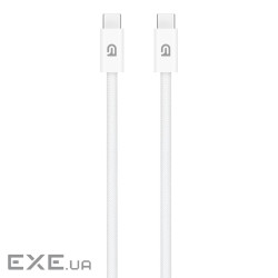 Дата кабель USB-C to USB-C 1.0m White Armorstandart (ARM72698)