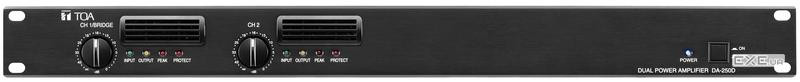Підсилювач TOA DA-250DH (Цифровий підсилювач потужності 2х250Вт 100В ) (DA-250DH CE301)