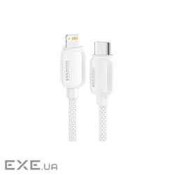 Дата кабель USB-C to Lightning 1.0m 20W white Essager (EXCTL-WL02-P)