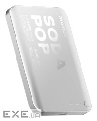 Портативний зарядний пристрій WRL 5000MAH SILVER IP165S MOMAX