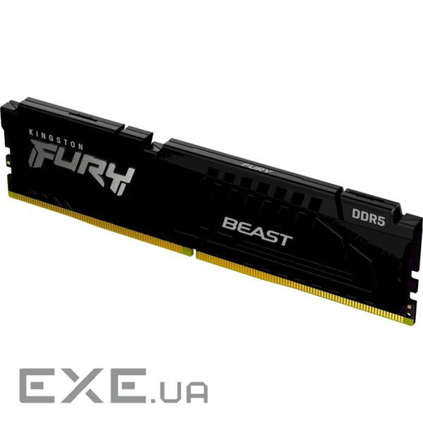 Модуль пам'яті KINGSTON FURY Beast EXPO Black DDR5 6000MHz 32GB (KF560C30BBE-32)