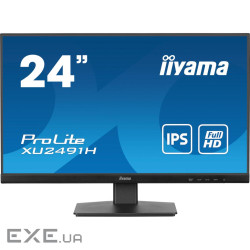 23.8" 16:9 IPS РК монітор, 1920х1080, 1 мс (MPRT), 120 Гц, 350 кд/м2, Adaptive Sync, 1 (XB2491HS-B1)