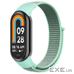 Ремінець до фітнес браслета Armorstandart для Xiaomi Smart Band 10/9/8 Mint/Grey (ARM86899)