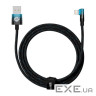 Дата кабель USB 2.0 AM to Lightning 2.0m 2.4A 90 corner black/blue Baseus (CAVP000121)