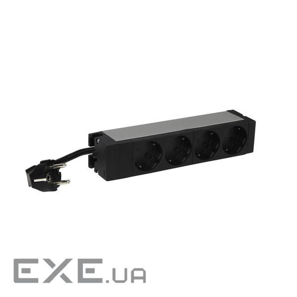 Блок розподілу живлення Legrand 10" PDU 4 розетки 16А (646801)