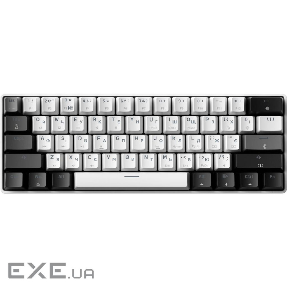 Клавіатура GamePro Genesis Infinity Outemu Swith RGB USB-C (MK130BW)