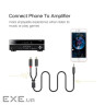 Кабель мультимедійний 3.5mm M to 2xRCA M 2.0m AV102 black Ugreen (10510) (904019641)