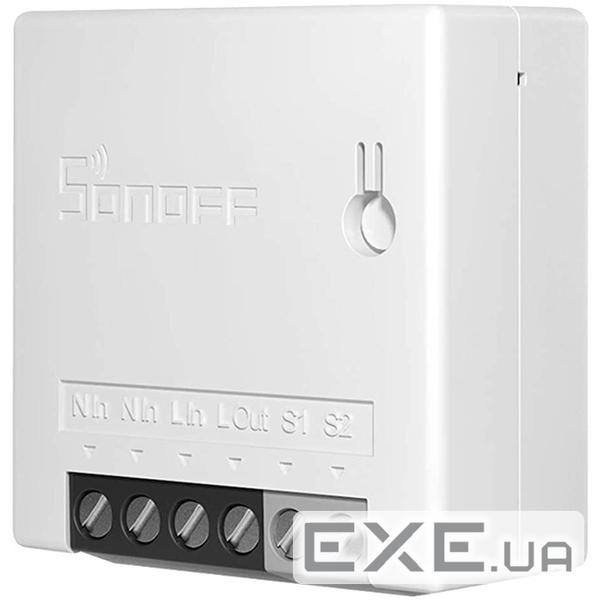 Розумний 1-канальний перемикач Sonoff WiFi MINIR2, 2200W