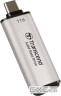 Портативний SSD TRANSCEND ESD300 1TB USB3.1 Gen2 Silver (TS1TESD300S)