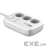 Мережевий фільтр COLORWAY CW-CHE34PDW White, 3 розетки, 2xUSB-C, 2xUSB, 2м