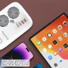 Мережевий фільтр COLORWAY CW-CHE34PDW White, 3 розетки, 2xUSB-C, 2xUSB, 2м