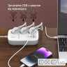 Мережевий фільтр COLORWAY CW-CHE34PDW White, 3 розетки, 2xUSB-C, 2xUSB, 2м