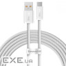 Кабель Baseus Dynamic Series Fast Charging Type-C 100W (2m) white (CALD000702)