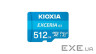 Карта пам'яті KIOXIA (Toshiba) microSDXC Exceria G3 512GB UHS-I U3 V30 A2 Class 10 + (LMEX3L512GG2)