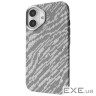Чехол Gleam Case with Magnetic Ring iPhone 17 silver blaze (65180 silver blaze)