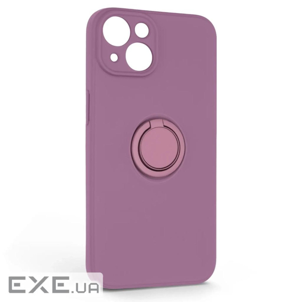 Чохол до мобільного телефона Armorstandart Icon Ring Apple iPhone 14 Grape (ARM68695)