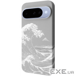 Чехол WAVE Gleam Case with Magnetic Ring Google Pixel 10 white waves (PCGCGPG01070)