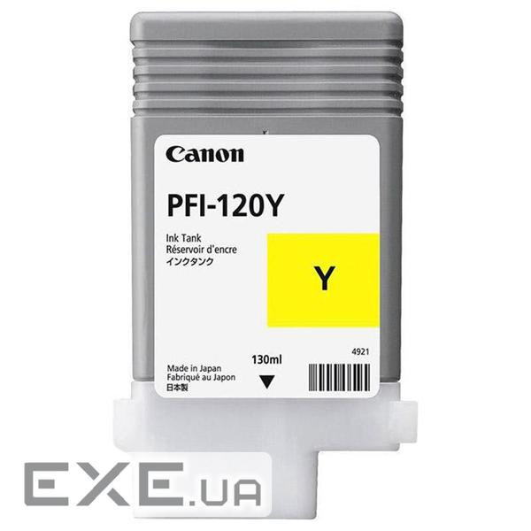 Картридж Canon PFI-120 Yellow, 130ml (2888C001AA)